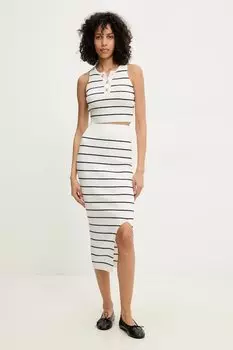Свитер с добавлением шерсти Pinko, бежевый