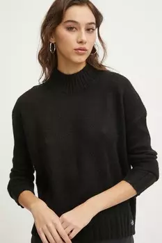 Свитер с добавлением шерсти Superdry, черный