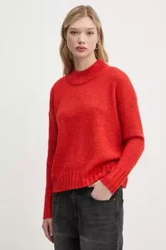 Свитер с добавлением шерсти Superdry, оранжевый