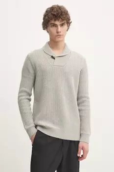 Свитер с добавлением шерсти Superdry, серый