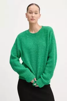 Свитер с добавлением шерсти Superdry, зеленый