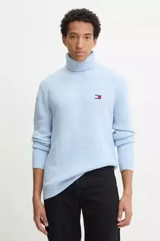 Свитер с добавлением шерсти Tommy Jeans, синий