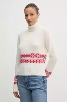 Свитер с добавлением шерсти United Colors Of Benetton, бежевый