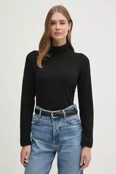 Свитер с добавлением шерсти United Colors Of Benetton, черный