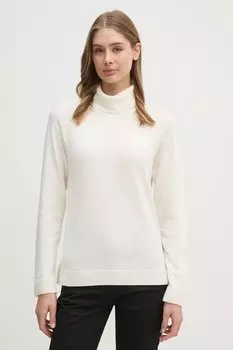 Свитер с добавлением шерсти United Colors Of Benetton, бежевый