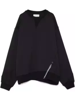 Свитер с драпировкой Yoshiokubo, черный