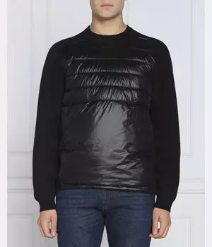 Свитер с изюминкой Regular fit Boss Green, черный