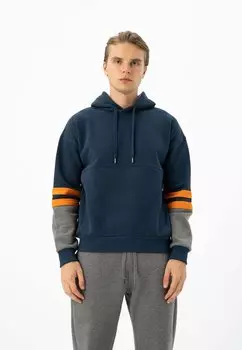 Свитер с капюшоном Arma, синий