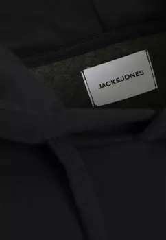 Свитер с капюшоном CORP Jack & Jones, черный