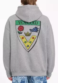 Свитер с капюшоном FERGADELIC Volcom, серый