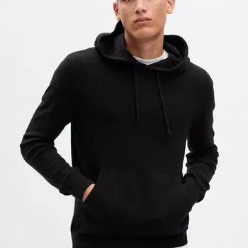 Свитер с капюшоном Gap, черный
