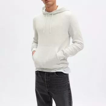 Свитер с капюшоном Gap, серый