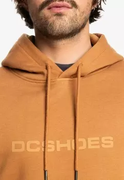Свитер с капюшоном IN BETWEEN DC Shoes, светло-коричневый