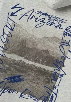 Свитер с капюшоном LANGARM LMTD, серый