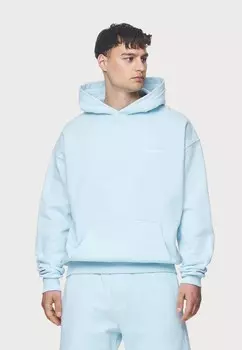 Свитер с капюшоном LOGO HOODIE Pegador, светло-голубой