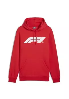 Свитер с капюшоном LOGO Puma, красный