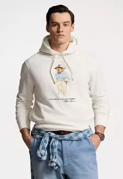 Свитер с капюшоном LONG SLEEVE Ralph Lauren, белый