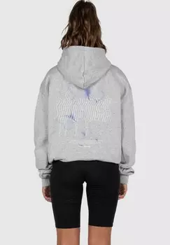 Свитер с капюшоном METAMORPHOSE HEAVY MJ Gonzales, светло-серый пестрый