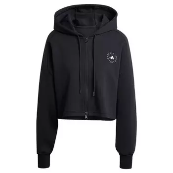 Свитер с капюшоном на молнии ADIDAS BY STELLA MCCARTNEY Athletic Zip-Up Hoodie, черный