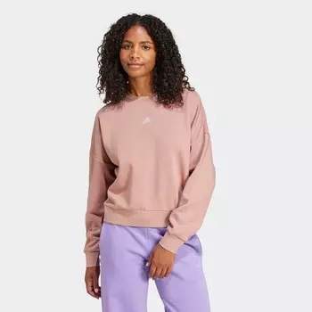 Свитер с капюшоном на молнии ADIDAS SPORTSWEAR Athletic Sweatshirt, темно-розовый