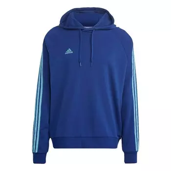 Свитер с капюшоном на молнии ADIDAS SPORTSWEAR Athletic Sweater Tiro, цвет blue/turquoise