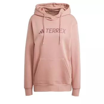 Свитер с капюшоном на молнии ADIDAS TERREX Athletic Sweatshirt, темно-розовый