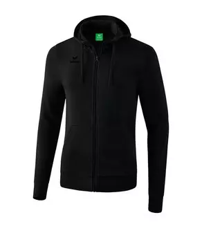 Свитер с капюшоном на молнии ERIMA Athletic Zip-Up Hoodie, черный