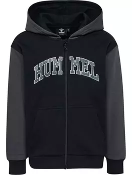Свитер с капюшоном на молнии Hummel Athletic Zip-Up Hoodie Alvin, цвет smoke grey/dark grey
