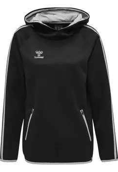 Свитер с капюшоном на молнии Hummel Athletic Sweatshirt, черный