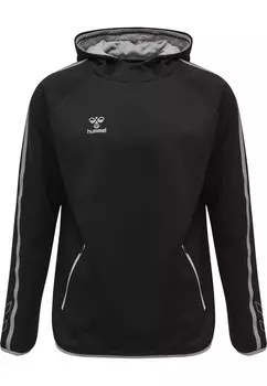 Свитер с капюшоном на молнии Hummel Athletic Sweatshirt, черный