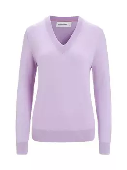 Свитер с капюшоном на молнии ICEBREAKER Athletic Sweater Wilcox, сиреневый