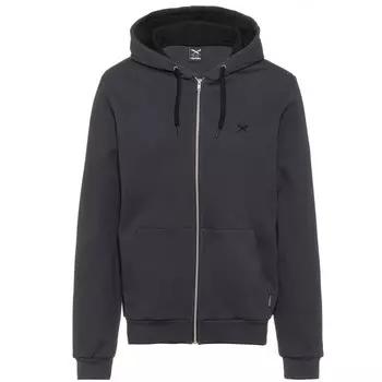Свитер с капюшоном на молнии Iriedaily Zip-Up Hoodie Mini Flag 2, черный