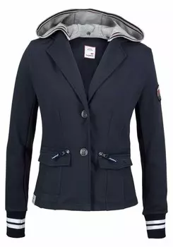 Свитер с капюшоном на молнии KangaROOS Athletic Zip-Up Hoodie, ночной синий