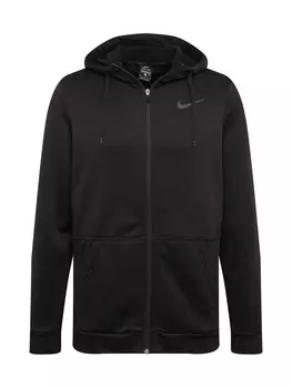 Свитер с капюшоном на молнии NIKE Athletic Zip-Up Hoodie, черный