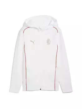 Свитер с капюшоном на молнии PUMA Athletic Zip-Up Hoodie Acm, белый