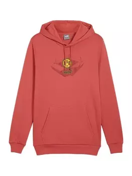 Свитер с капюшоном на молнии PUMA Athletic Sweatshirt, красный