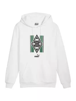 Свитер с капюшоном на молнии PUMA Athletic Sweatshirt, белый