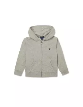 Свитер с капюшоном на молнии Ralph Lauren, цвет Dark Sport Heat