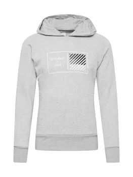 Свитер с капюшоном на молнии Superdry Athletic Sweatshirt, цвет anthracite/mottled grey