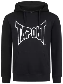 Свитер с капюшоном на молнии Tapout Athletic Sweatshirt, черный