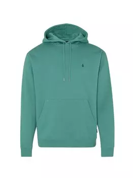Свитер с капюшоном на молнии Volcom Sweatshirt Single Stone, зеленый