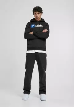 Свитер с капюшоном PUSHIN Mister Tee, черный