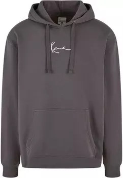 Свитер с капюшоном SMALL SIGNATURE ESSENTIAL Karl Kani, антрацит