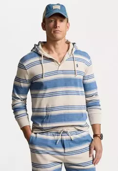 Свитер с капюшоном STRIPED SPA TERRY HOODIE Ralph Lauren, белый