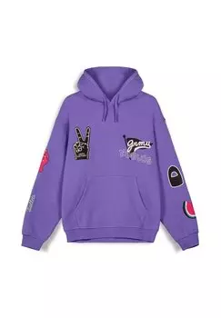 Свитер с капюшоном SUDADERA GRIMEY NABLUS VINTAGE FW Grimey, фиолетовый