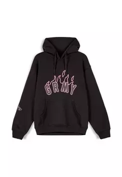 Свитер с капюшоном SUDADERA MELTED STONE VINTAGE, FW23 Grimey, черный