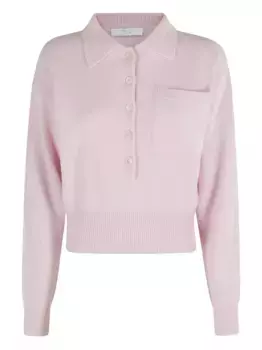 Свитер с карманом-поло Tela, розовый