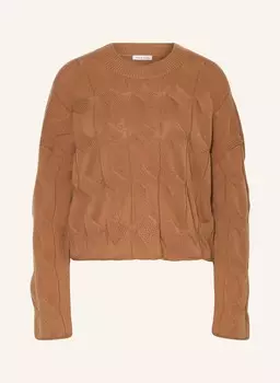 Свитер с кашемиром Mrs & Hugs, коричневый