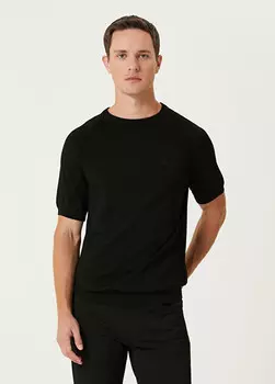 Свитер с короткими рукавами Beymen Club, черный