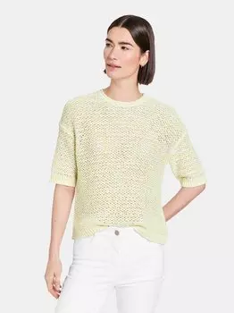 Свитер с короткими рукавами Gerry Weber, белый